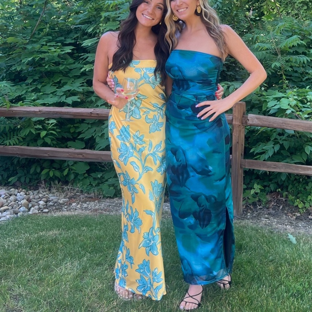 Peppermayo maxi yellow floral